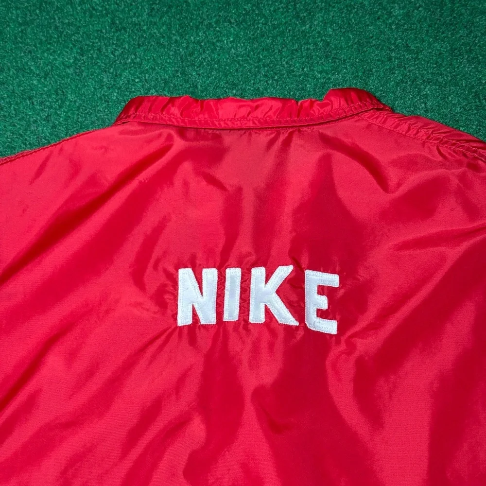 Vintage Russell Southern Co. 50s Nike Red XL Windbreaker Embroidered Jacket